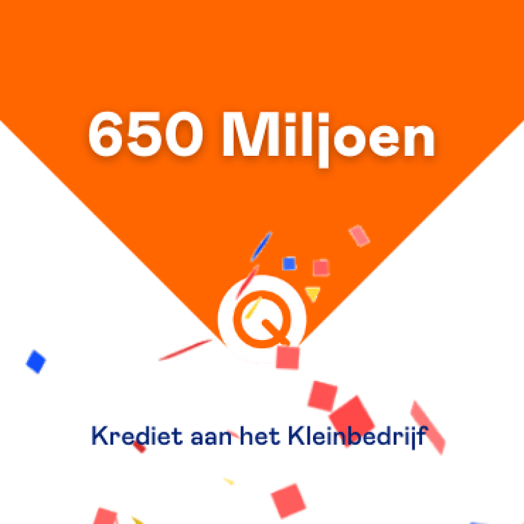 650 miljoen verstrekt aan het Kleinbedrijf