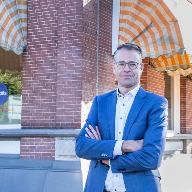 André Dolsma voor pand Qredits