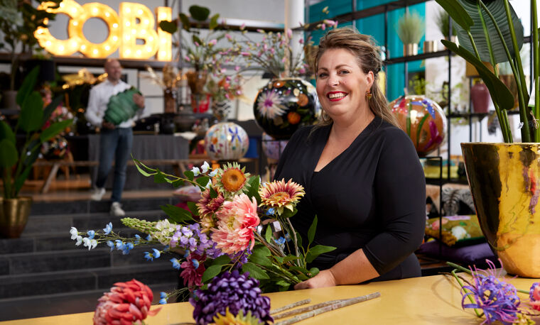 Bloemenwinkel van Coby gefinancierd met zakelijk krediet in Roermond.